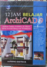 Image of 12 Jam Belajar Archicad 9