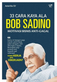Image of 33 Cara Kaya Ala BOB SADINO