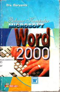 Image of Belajar Komputer Microsoft Word 2000