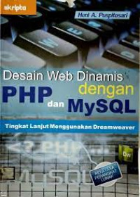 Image of Desain Web Dinamis Dengan PHP Dan MYSQL Tingkat Dasar menggunakan Dreamweaver