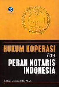 Image of Hukum Koperasi Dan Peran Notaris Indonesia