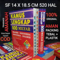 Image of Kamus Lengkap 800 Milyar : Bahasa Inggris - Indonesia, Indonesia - Inggris