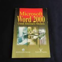 Image of Microsoft Word 2000