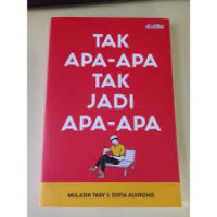 Image of Tak Apa - Apa Tak Jadi Apa - Apa