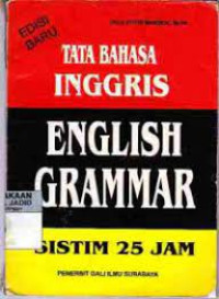 Image of Tata Bahasa Inggris ( English Grammar ) Sistem 25 Jam